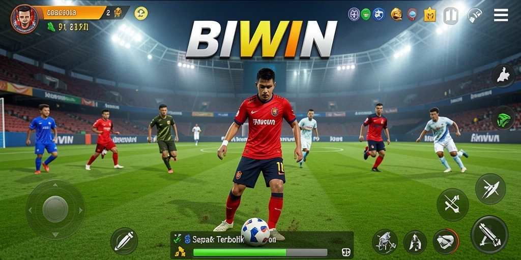 Tampilan gameplay BIWIN yang menegangkan dan penuh aksi.