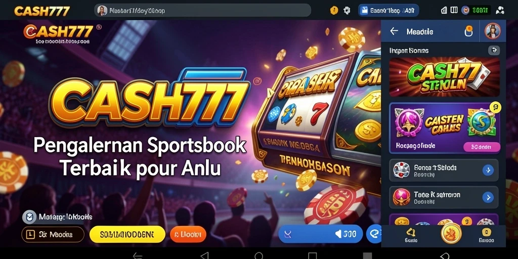 Tampilan menarik dari gameplay Sportsbook CASH777.