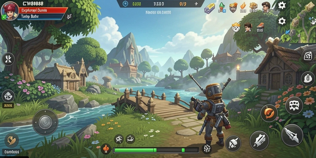 Gameplay luar biasa di dunia terbuka CW8888.