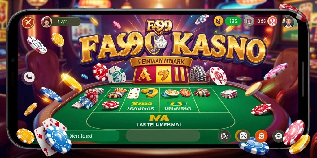 Tangkapan layar FA99 menampilkan momen mendebarkan dalam permainan Kasino.