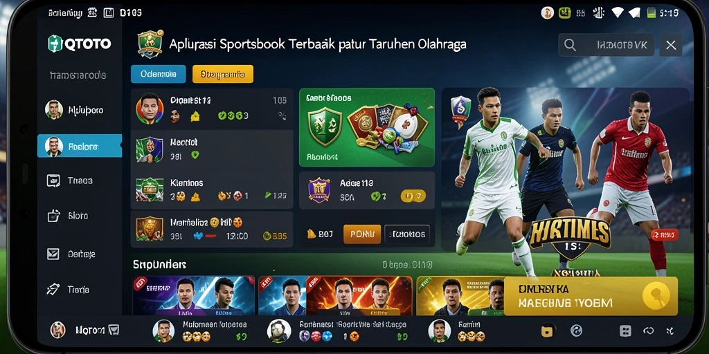 Tampilan UI HQTOTO yang menarik saat taruhan olahraga.